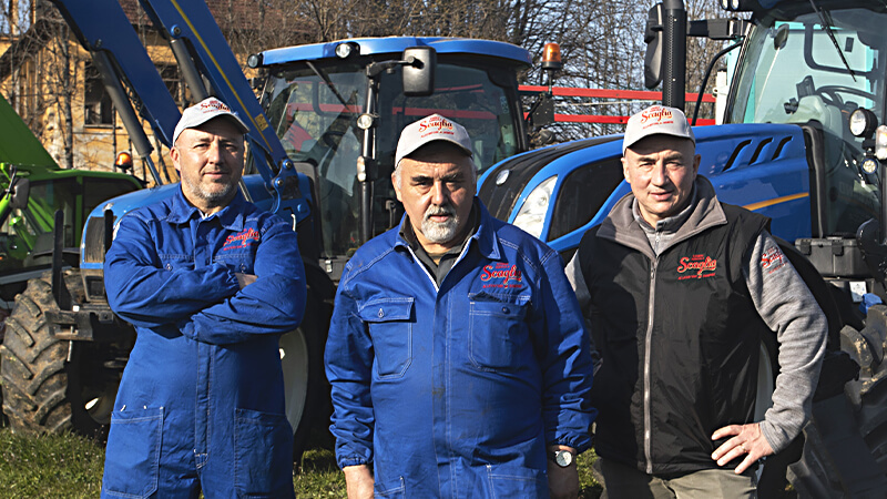 “Livestock farmers from birth”, meet the Scaglia brothers.