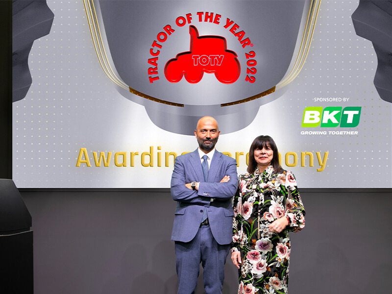 BKT goes digital with Tractor of the Year-award 1