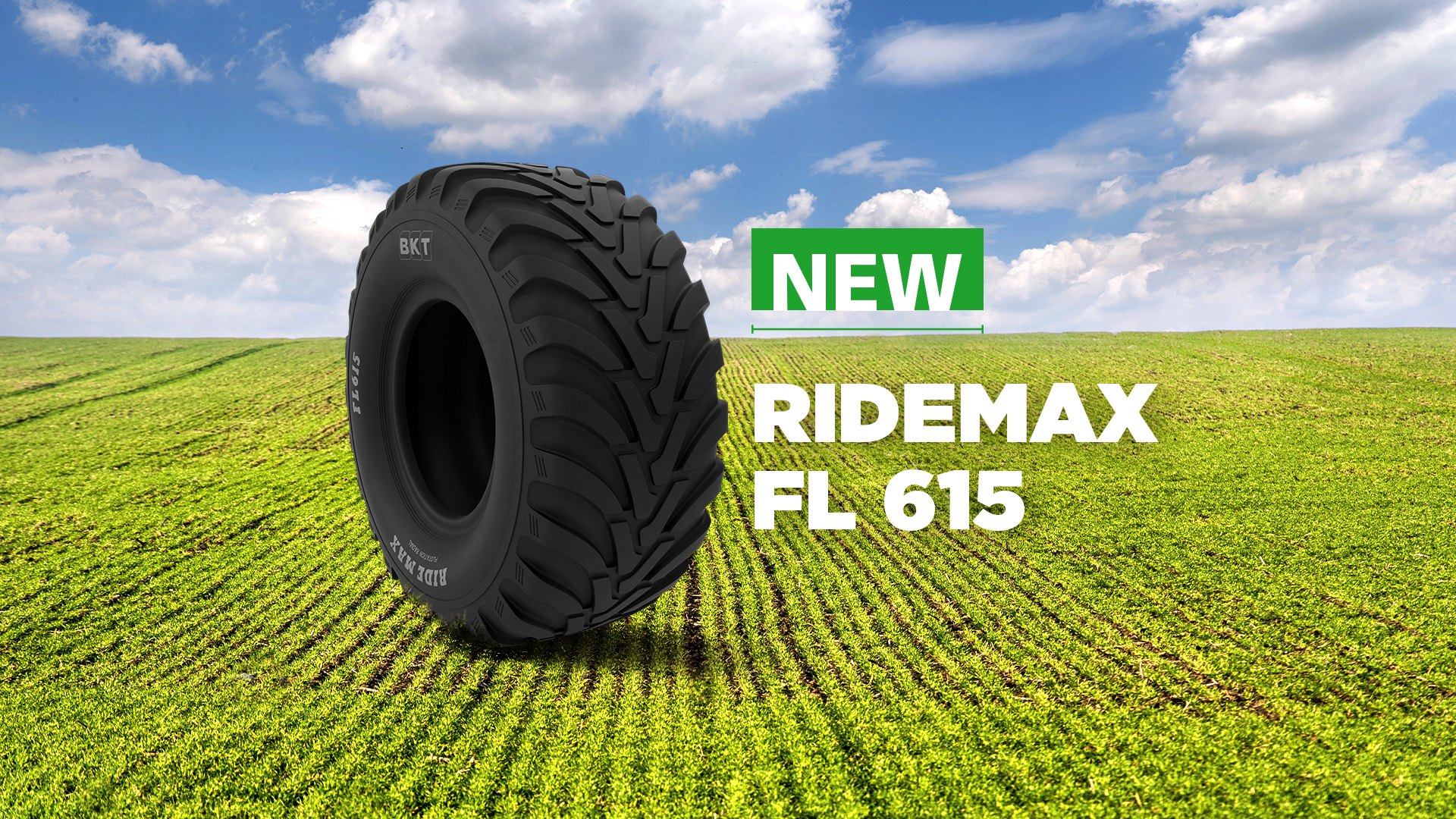 BKT launches RIDEMAX FL 615, the new flotation radial tire
