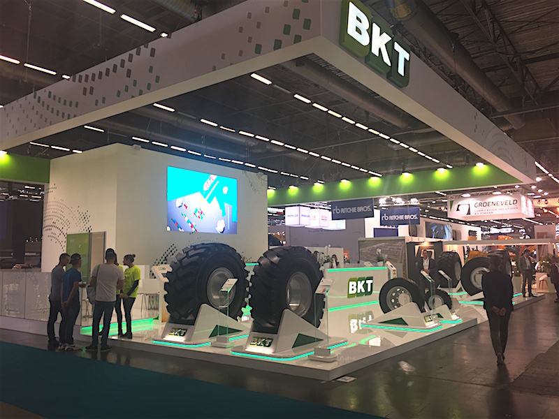 BKT appears at Intermat 2018 1