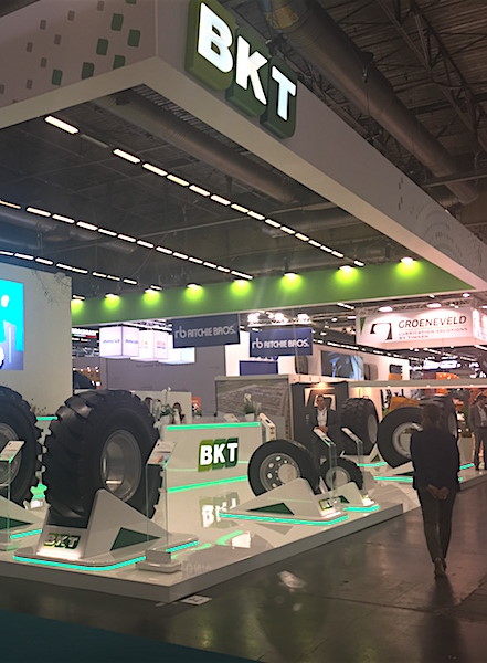 BKT appears at Intermat 2018 2