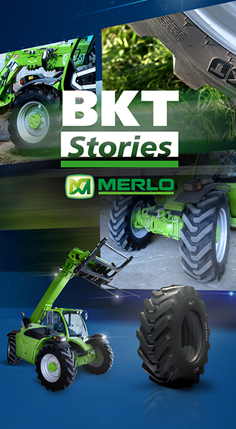 Merlo telehandler TF30.9 and BKT CON STAR: what a combo! 1