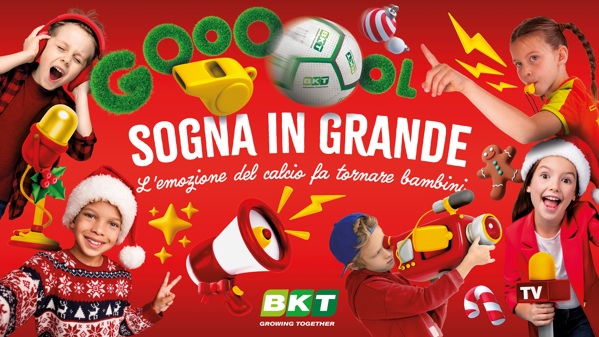 AT CHRISTMAS WE “DREAM BIG”: BKT LIGHTS UP THE DREAMS OF THE LITTLE ONES IN CESENA