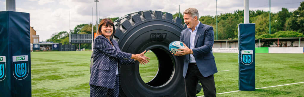 BKT is the new title sponsor of the United Rugby Championship.