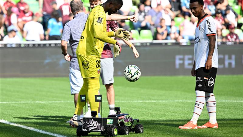 THE BKT FOOTBALL TRUCK ARRIVES IN FRANCE TOO