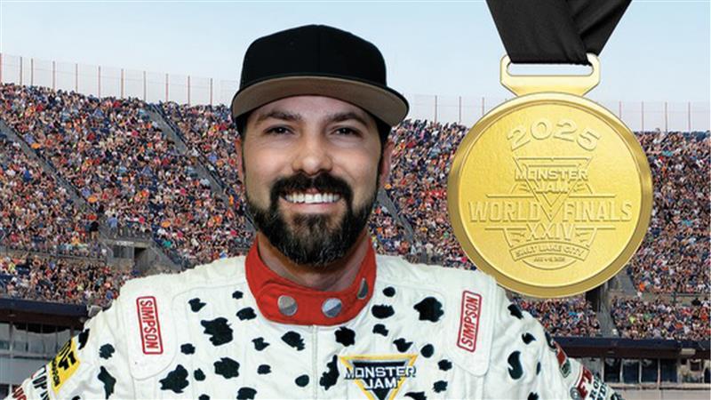 BLAKE GRANGER IS THE 2025 MONSTER JAM WORLD FINALS® BKT FREESTYLE CHAMPION!