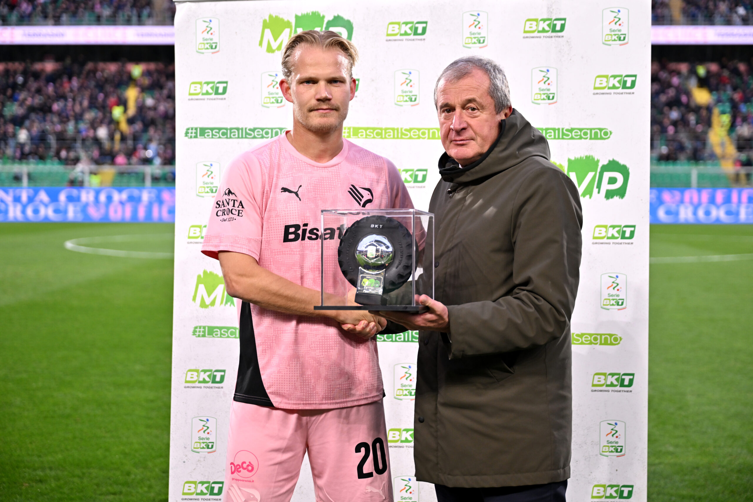JOEL POHJANPALO IS THE WINNER OF THE SERIE BKT MVP TROPHY FOR THE MONTH OF DECEMBER