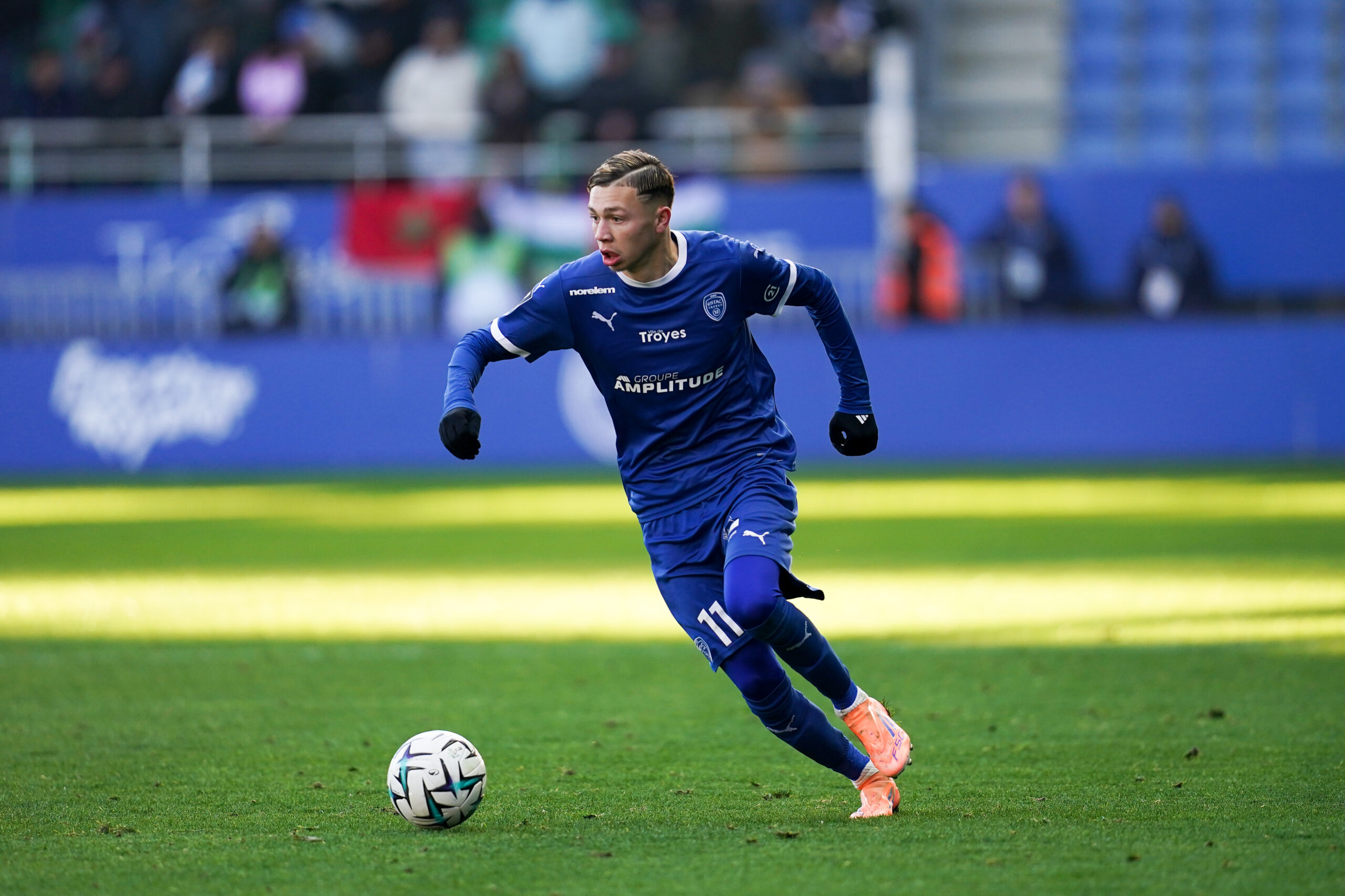 MATHYS DETOURBET IS THE WINNER OF THE ROOKIE PRIZE FOR THE COMBINED MONTHS OF NOVEMBER AND DECEMBER IN LIGUE 2 BKT