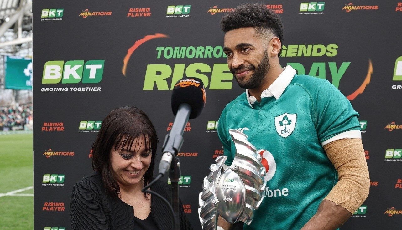 ROBERT BALOCOUNE IS THE SIX NATIONS BKT RISING PLAYER