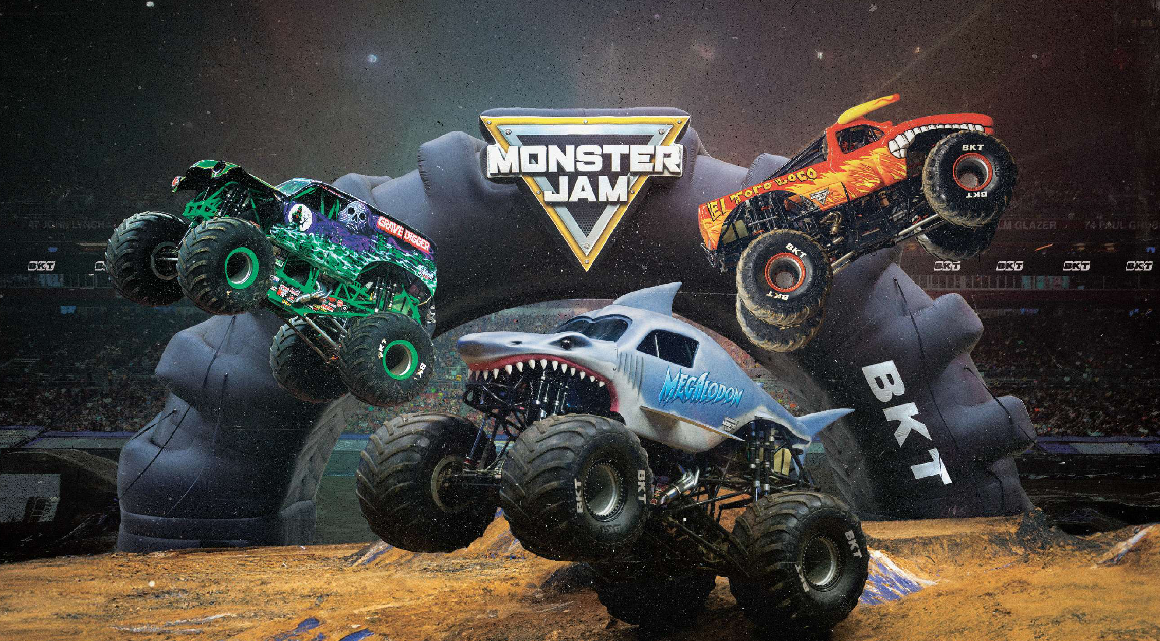 INIZIA IL TOUR INTERNAZIONALE DI MONSTER JAM E BKT È PRONTA A SALIRE A BORDO