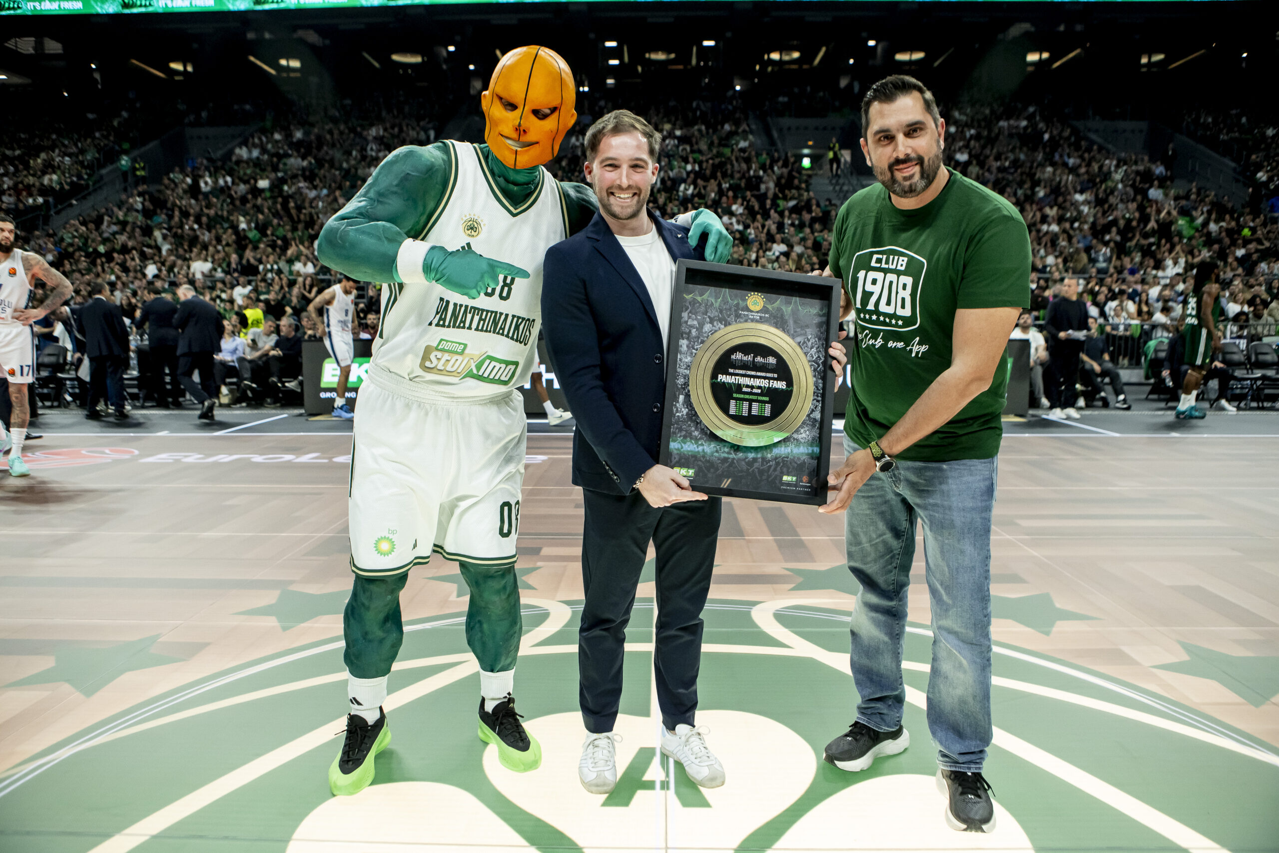 I TIFOSI DEL PANATHINAIKOS VINCONO LA SECONDA EDIZIONE DELLA BKT HEARTBEAT CHALLENGE!