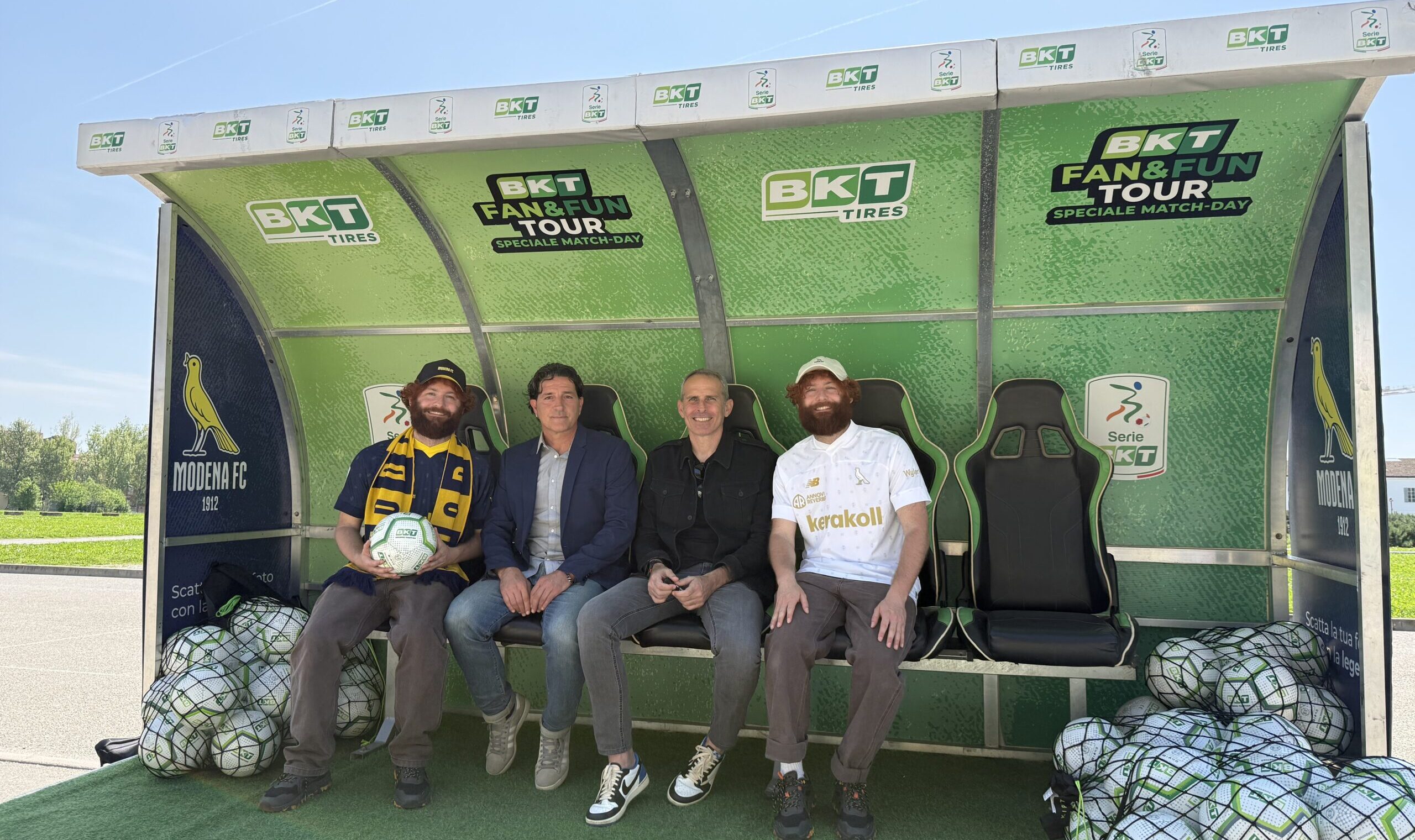 BKT CELEBRA INSIEME AL MODENA FC IL 114° COMPLEANNO DEL CLUB