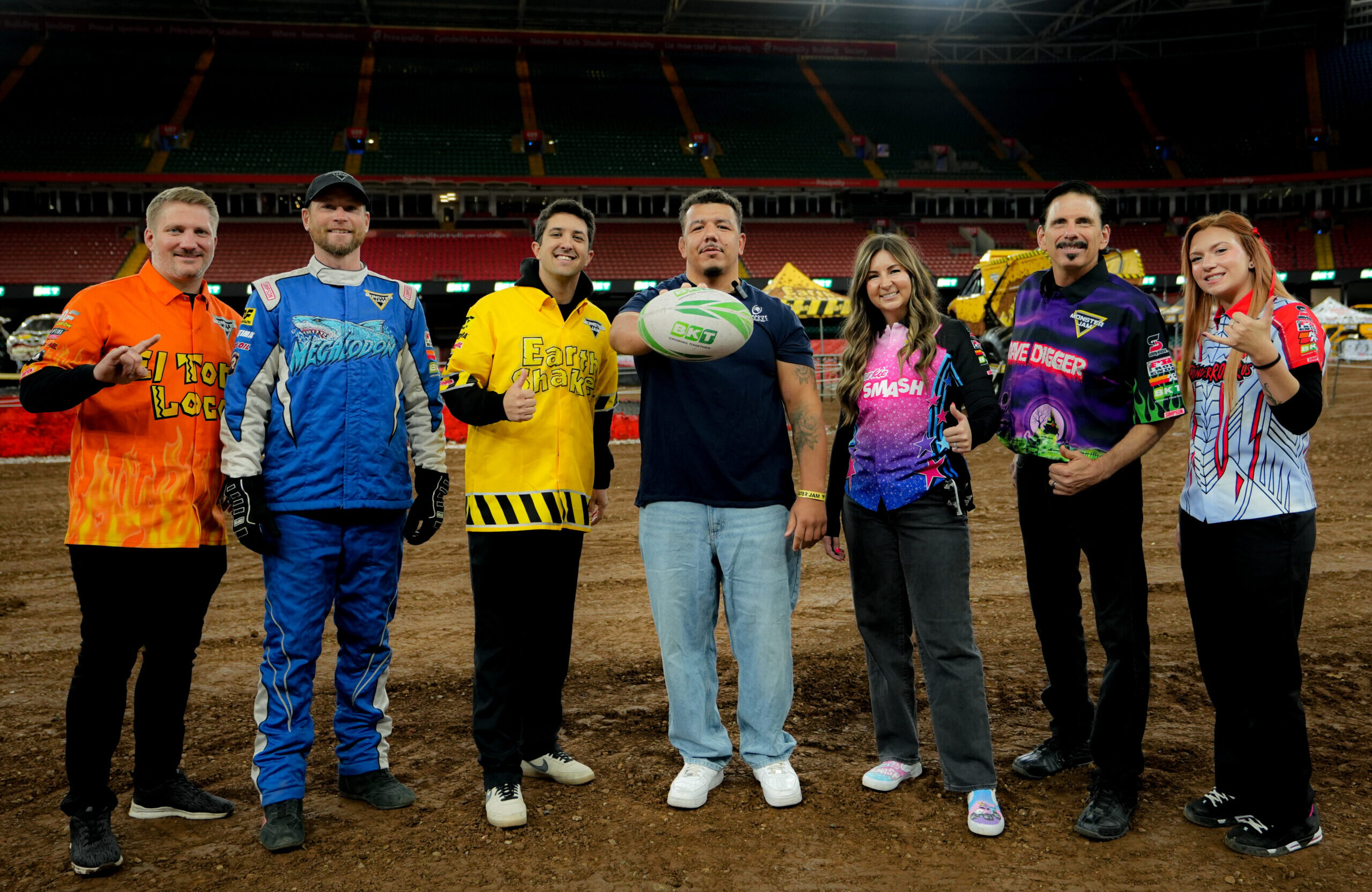 À CARDIFF, BKT PREND PART AU SPECTACLE DE RUGBY ET DE MONSTER JAM